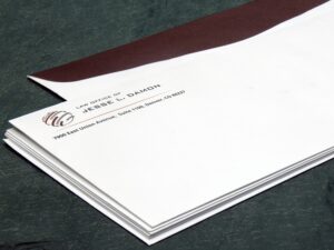 This picture features our premium smooth envelopes available for customization at Print Mor. Get high-quality bright white envelopes for your business.