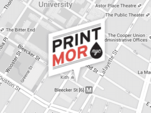 Our Print Shop Location
