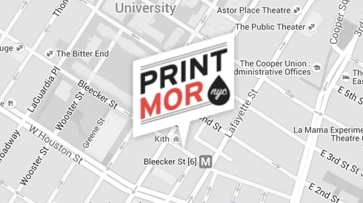 Our Print Shop Location