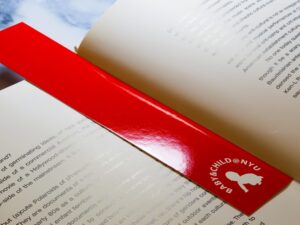 A picture of our high-quality gloss bookmarks available for customization at Print Mor. Design your own bookmark for your business or for personal use today.