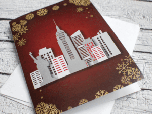 Check out our personalized greeting card printing services at Print Mor. This image features an example of our matte greeting cards. Shop online today.