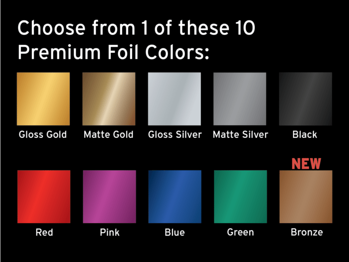 10 Premium Foils