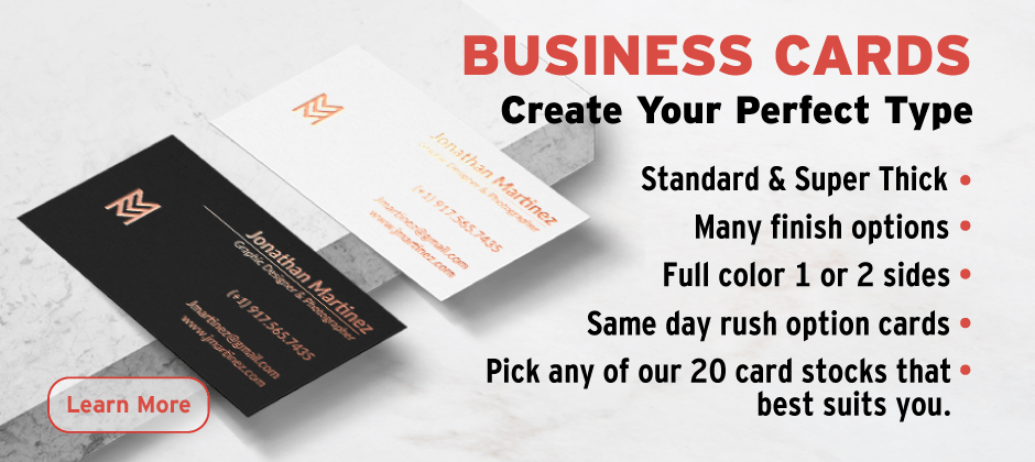 Business Card Printing in NYC - Influence Print