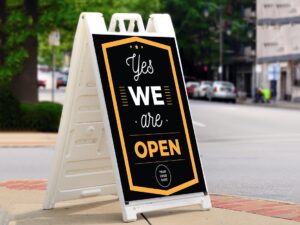 Sidewalk Signs