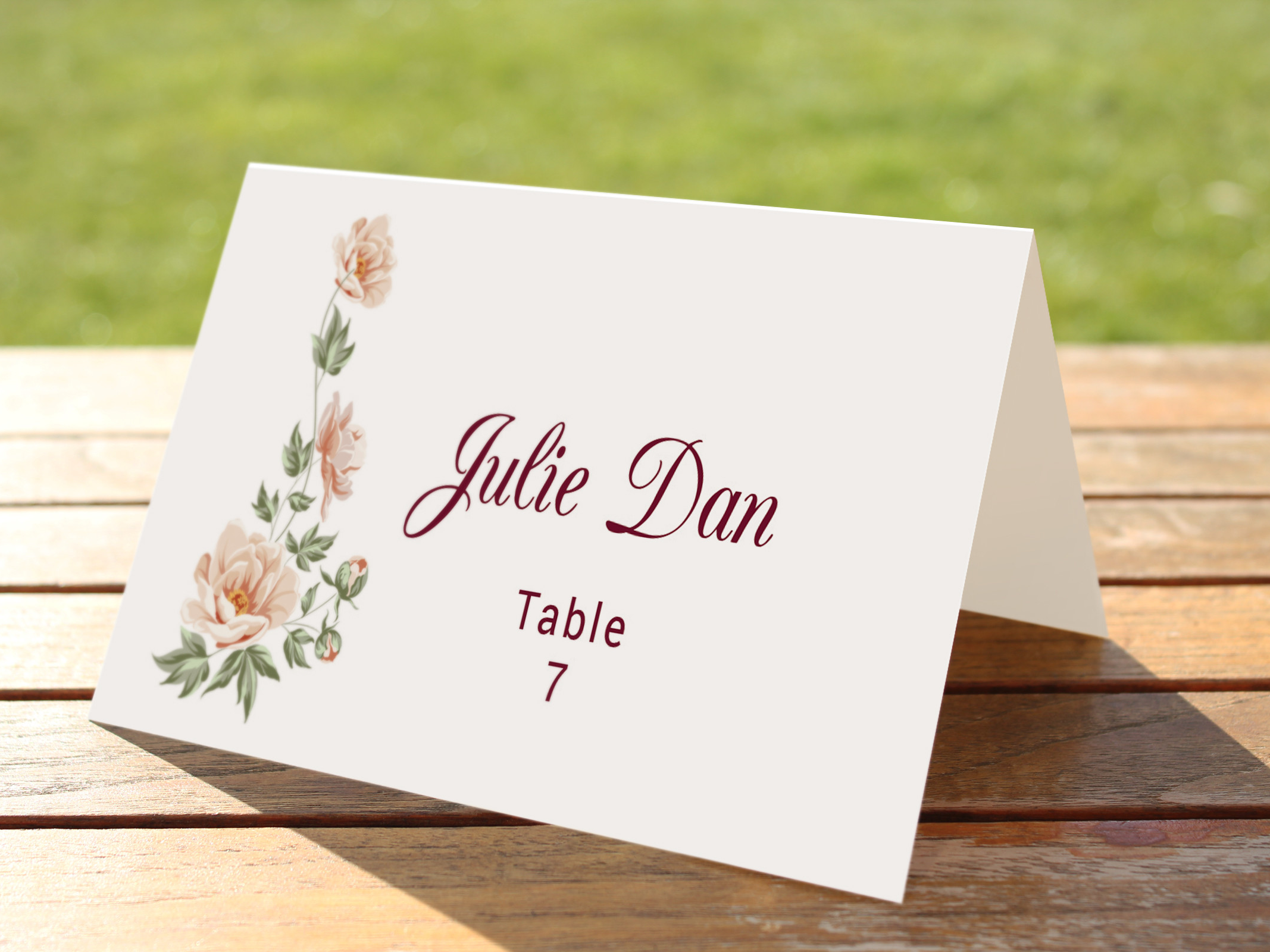 Place card Image