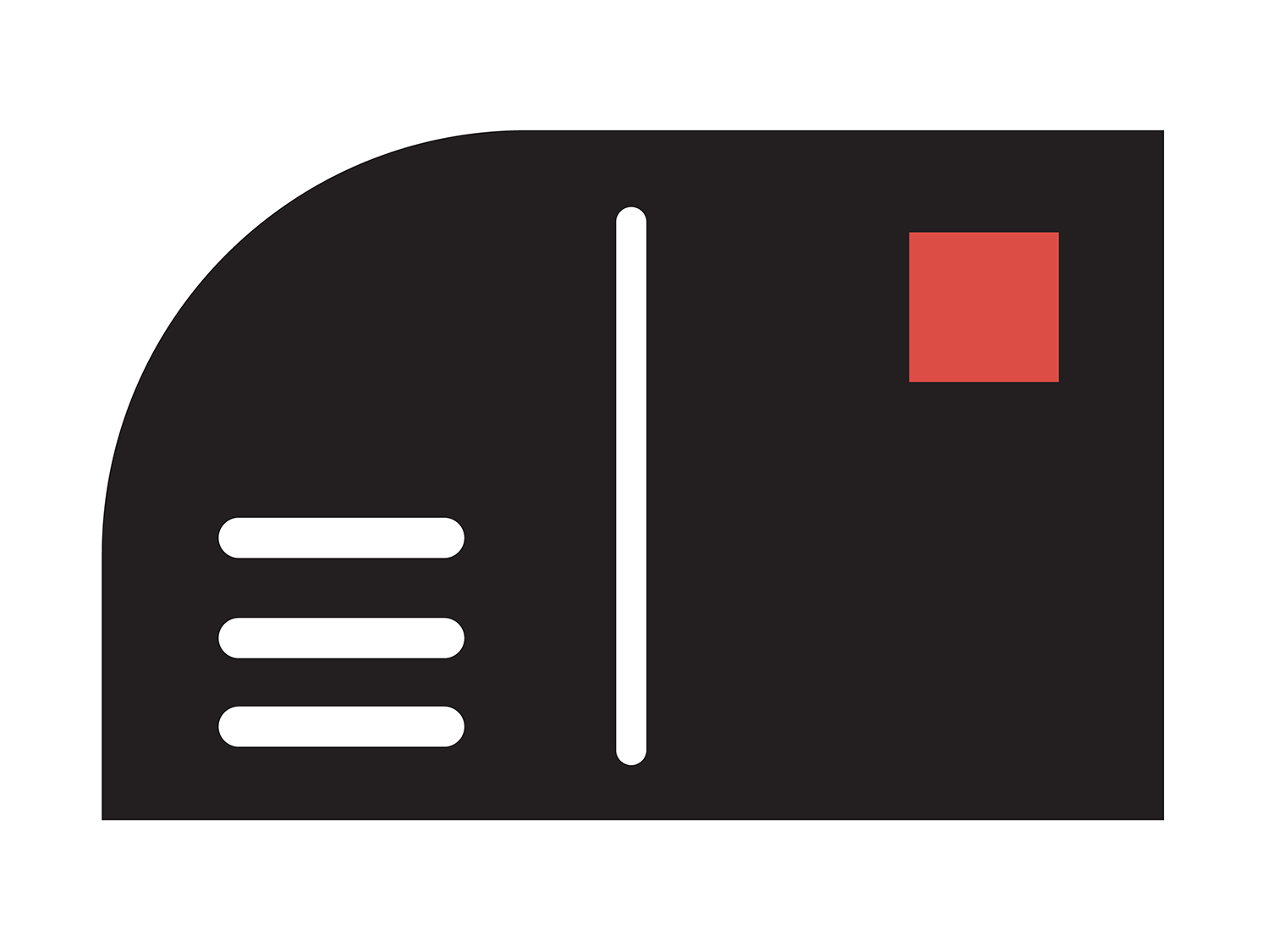 Rush Die Cut Postcards