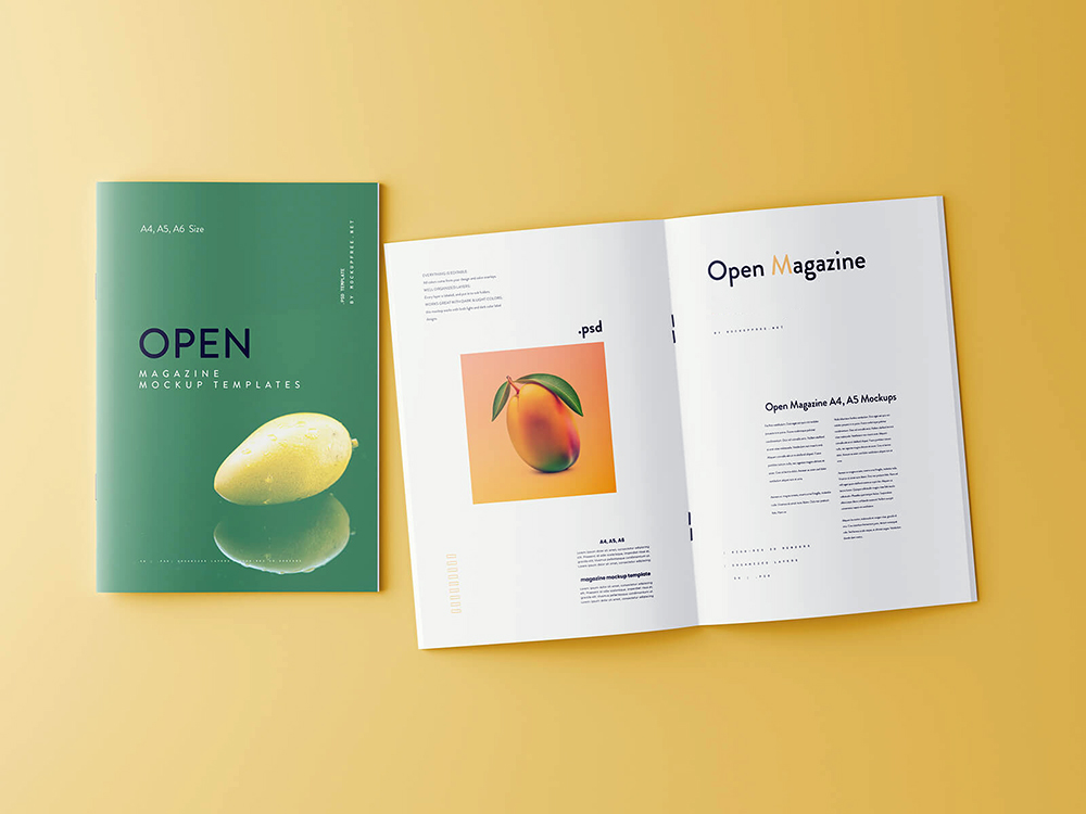 Saddle stich with cover