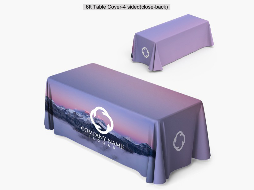 table cover 6 ft 4 sides